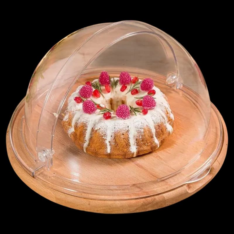 ظرف کیک مدل کفه چوبی سایز 1 لیمون کد 2179 — تصویر ۹