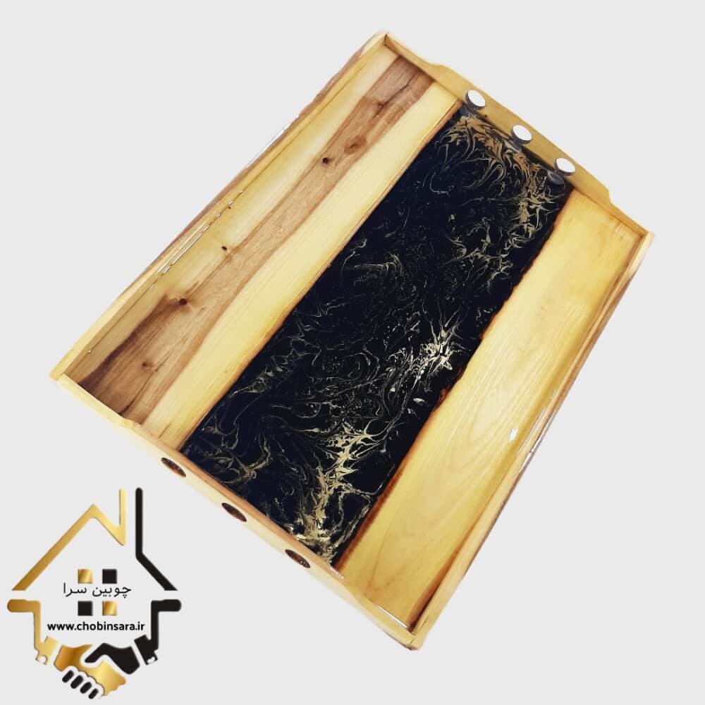 سینی پذیرایی چوبی — تصویر ۸