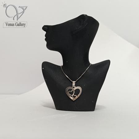 پلاک نقره دخترانه ظریف و مینیمال نقره کد5419