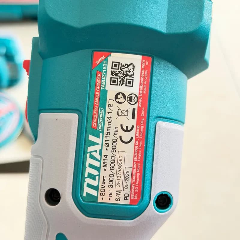 مینی سنگ شارژی ۲۰ ولت توتال مدل TAGLI271531 — تصویر ۸