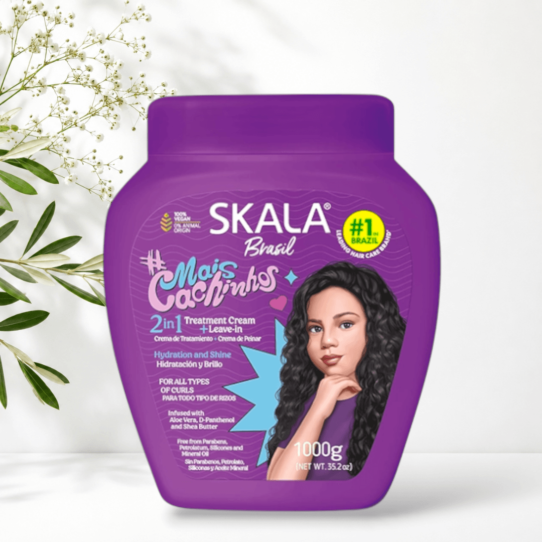 کرم موی کودک بنفش اسکالا 1000 گرم | Skala Expert Mais Cachinhos — تصویر ۲