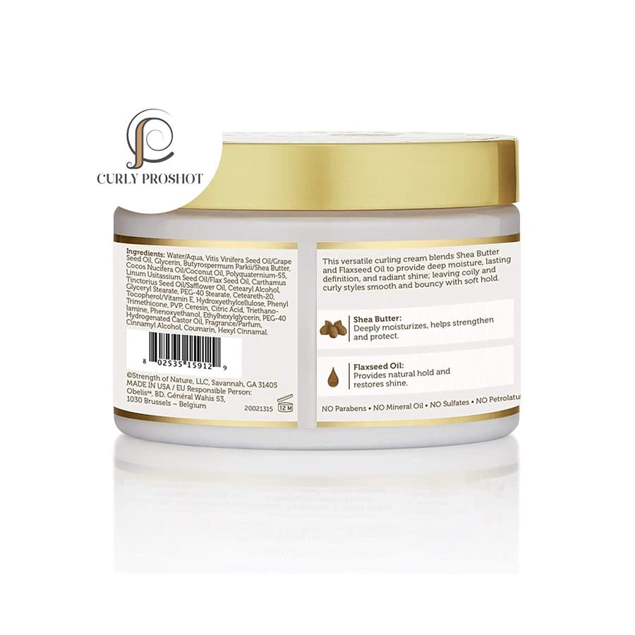 کرم فر کننده آفریکن پراید African Pride Moisture Miracle Shea Butter & Flaxseed Oil Curling Cream — تصویر ۴