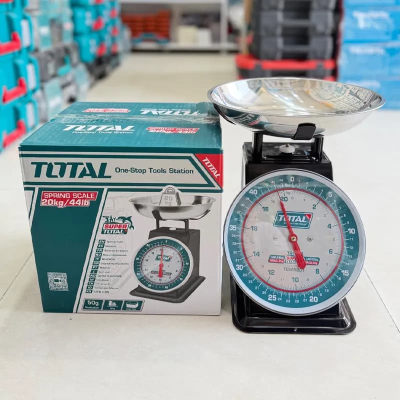 ترازوی فنری ۲۰ کیلو توتال مدل TOTAL TESA5201 — تصویر ۳