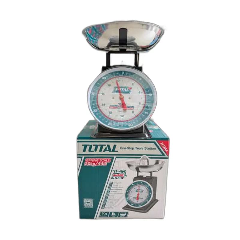 ترازوی فنری ۲۰ کیلو توتال مدل TOTAL TESA5201