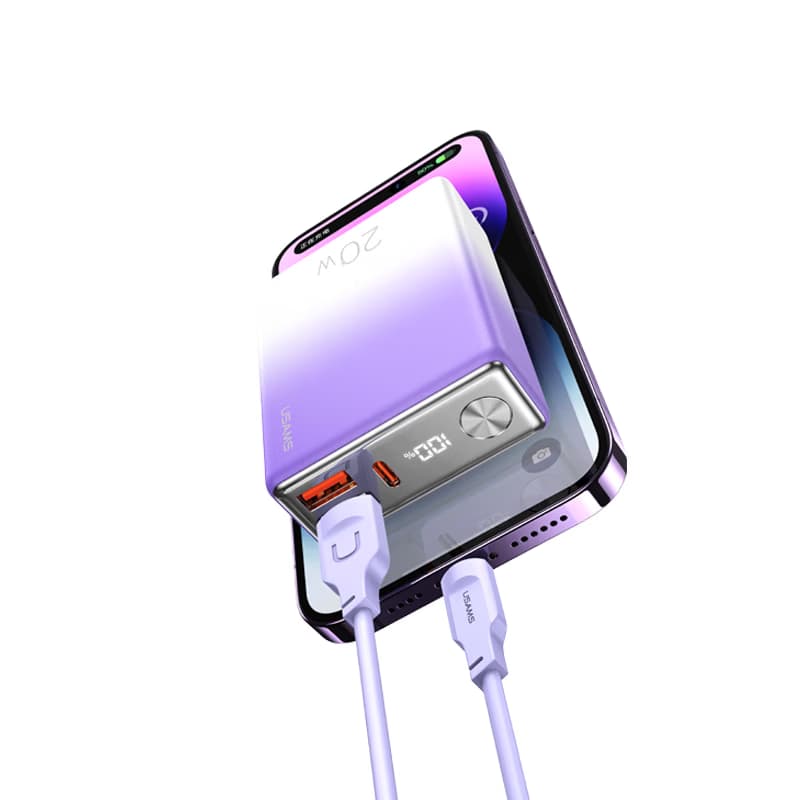 پاوربانک یوسمز مدل CD192 ظرفیت 10000 — تصویر ۳