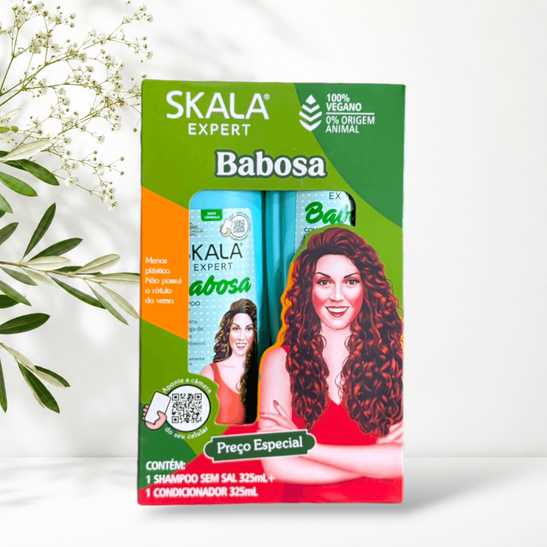 ست شامپو و نرم‌کننده آلوئه‌ورا اسکالا Babosa