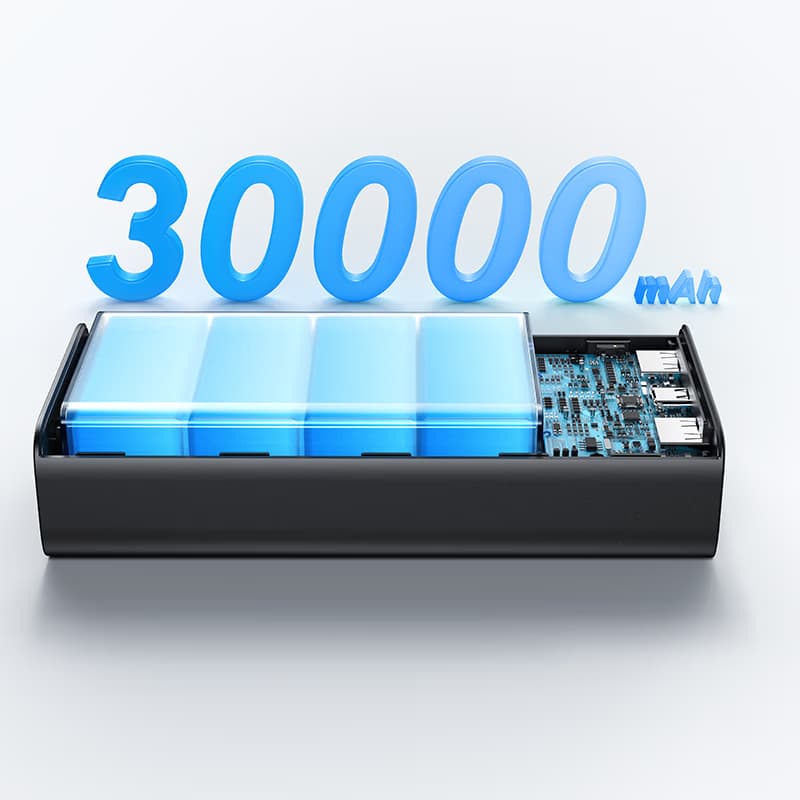 پاوربانک یوسمز مدل CD185 ظرفیت 30000 — تصویر ۵