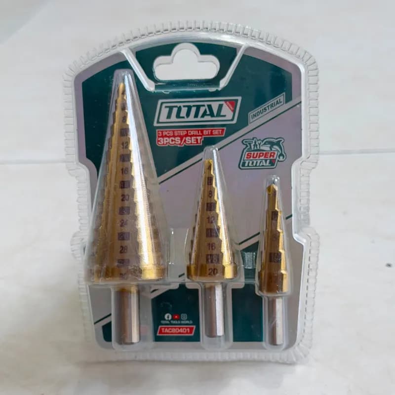 ست مته کاجی ۳ عددی توتال مدل TAC80401 — تصویر ۸
