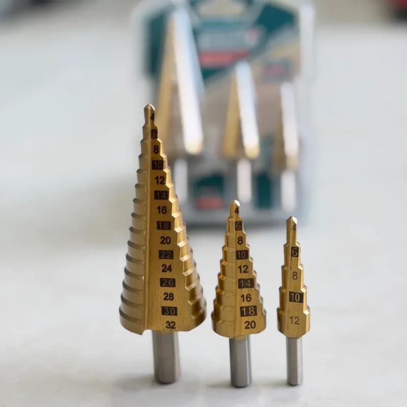 ست مته کاجی ۳ عددی توتال مدل TAC80401 — تصویر ۳