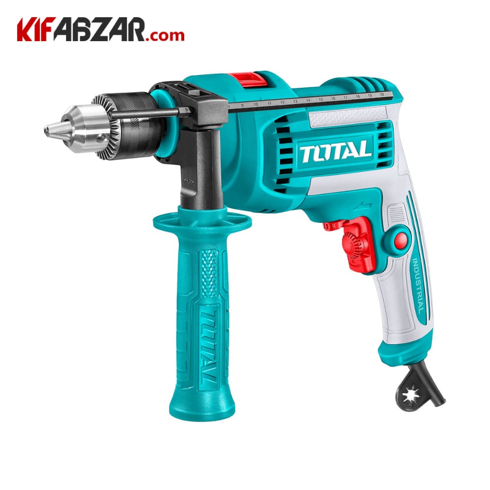دریل برقی چکشی توتال 710 وات مدل TG1071366 — تصویر ۱۲