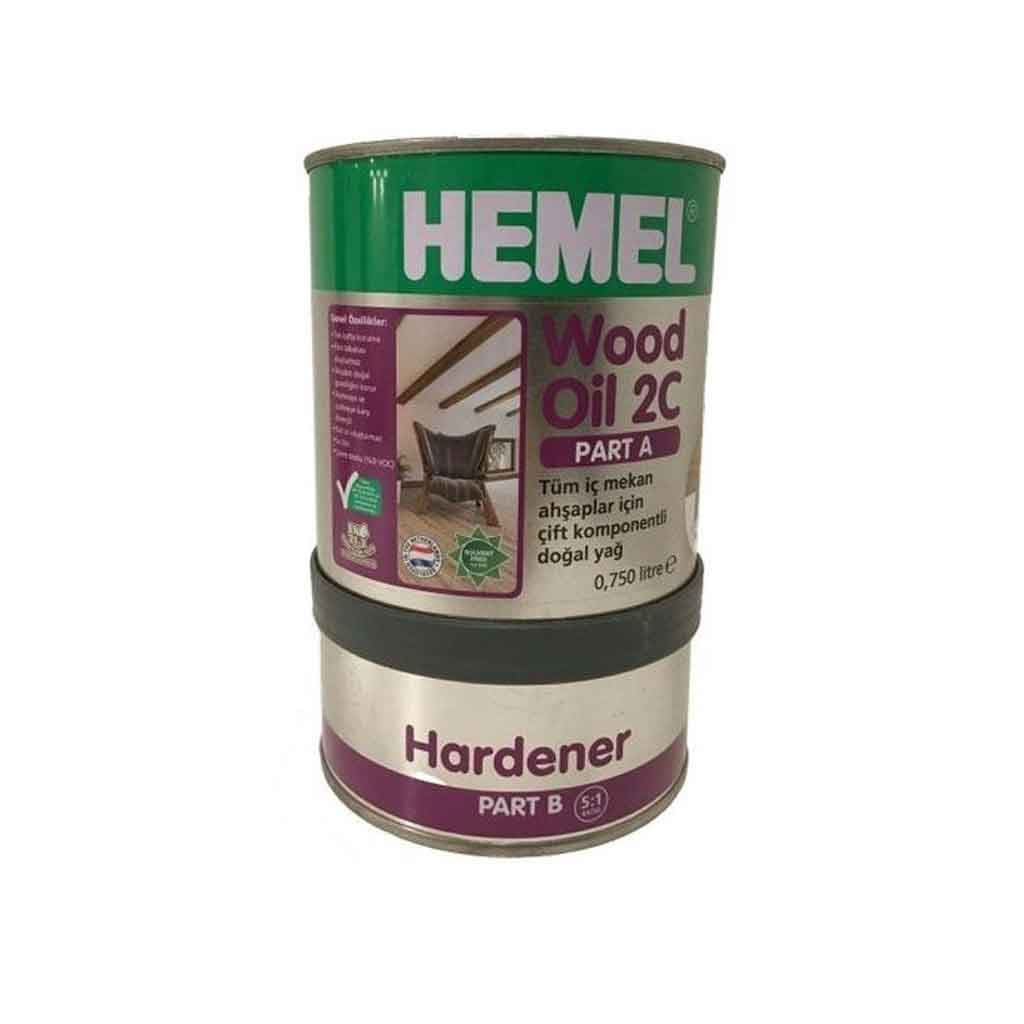 روغن چوب دو جزئی برند HAMEL
