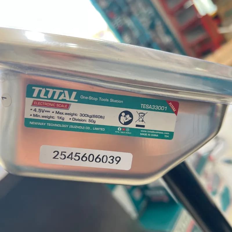 ترازو فروشگاهی توتال مدل TESA33001 — تصویر ۴