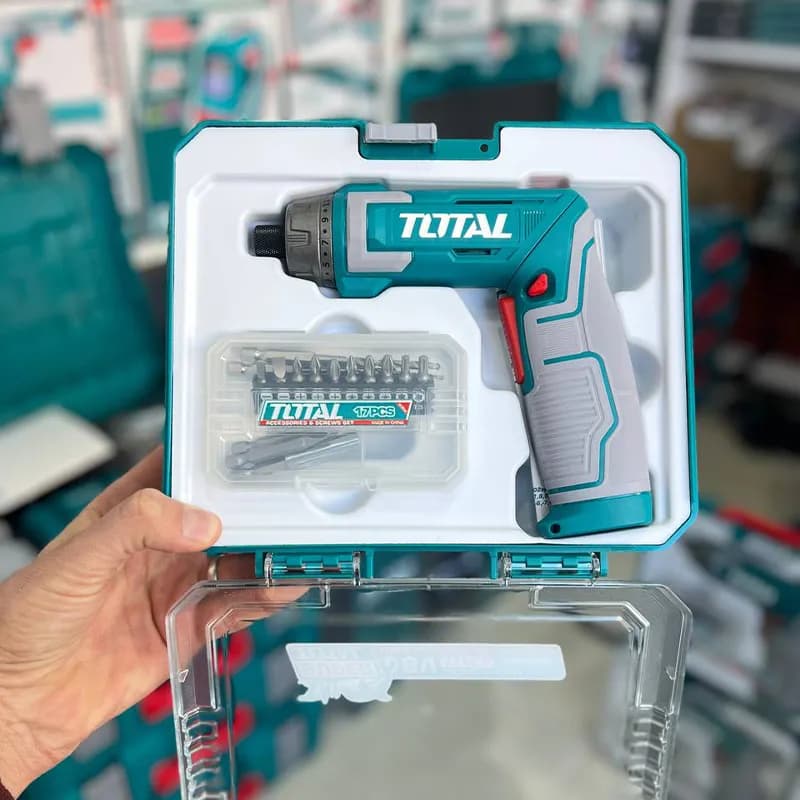 پیچ گوشتی شارژی ۸ ولت توتال مدل TSDLI08025 — تصویر ۵