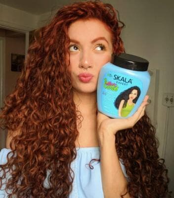 کرم مو فر اسکالا آبی حالت دهنده و استحکام بخش ساقه 2 در 1 Skala Expert MaisCachos 2 in 1 Hair Treatment Cream — تصویر ۹