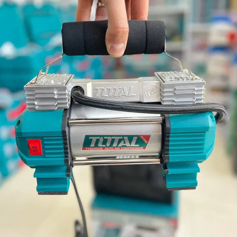 کمپرسور باد فندکی 12 ولت توتال مدل TTAC2506 — تصویر ۲