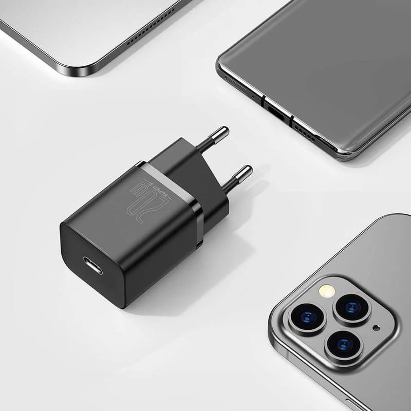 شارژر دیواری بیسوس Super Si Quick Charger 1C 20W — تصویر ۵