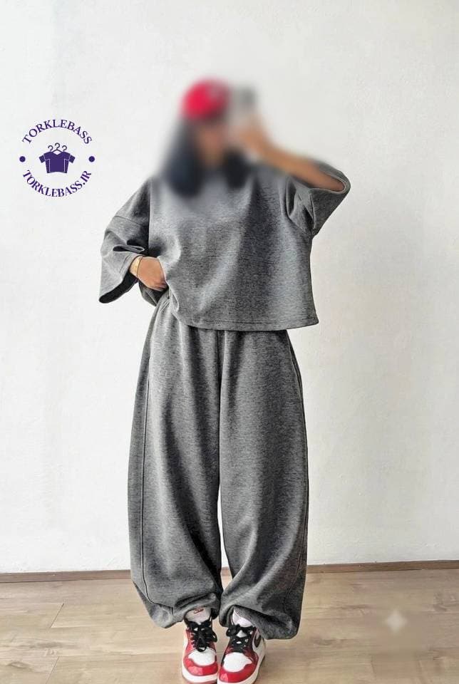 ست تی شرت شلوار لش دخترانه — تصویر ۵