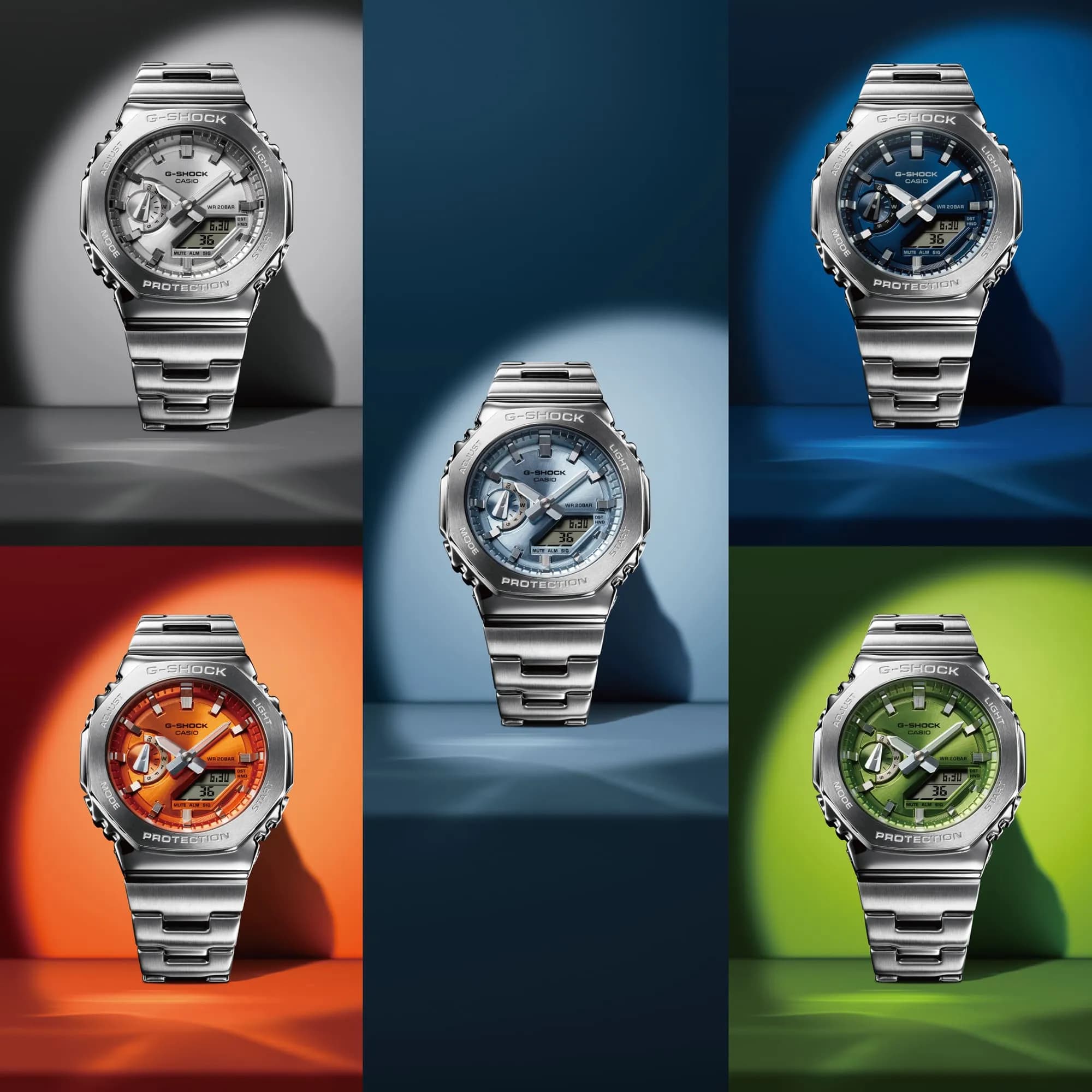 ساعت مچی کاسیو G-SHOCK مدل GM-2110D-3A — تصویر ۹