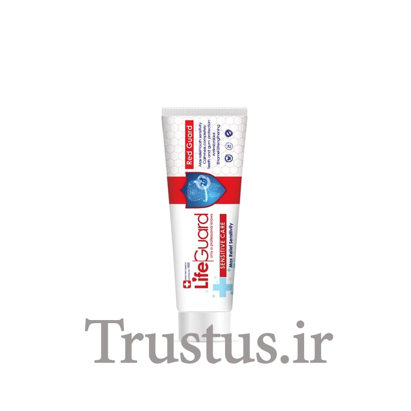 خمیردندان حساس (Red Guard) برند لایف گارد