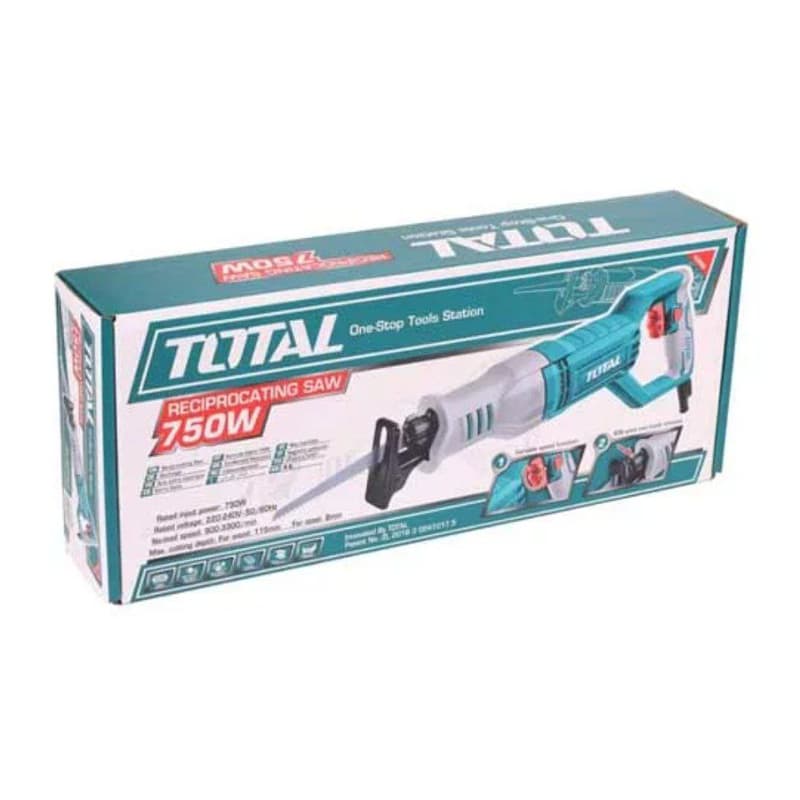 اره افق بر 750 وات برند توتال TOTAL مدل TS100806 — تصویر ۴