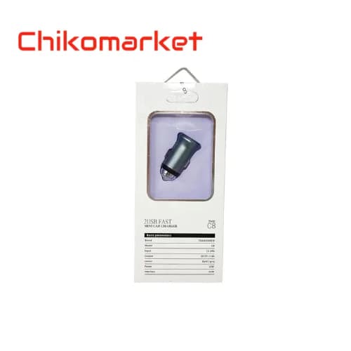 شارژر فندکی فلزی ترانیو مدل C8 — تصویر ۴