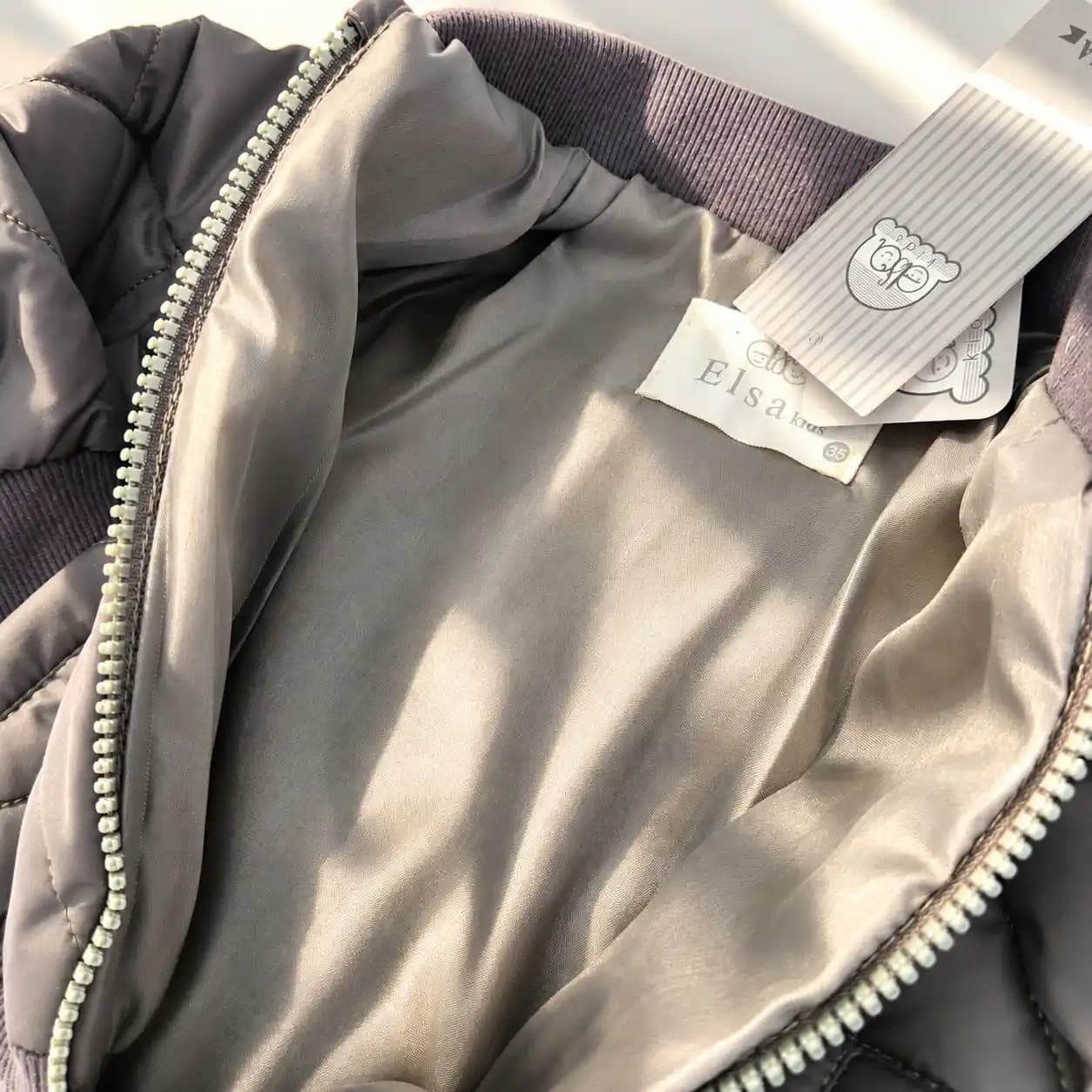 کاپشن خلبانی نوزادی رنگ سبز کد 10918 — تصویر ۴