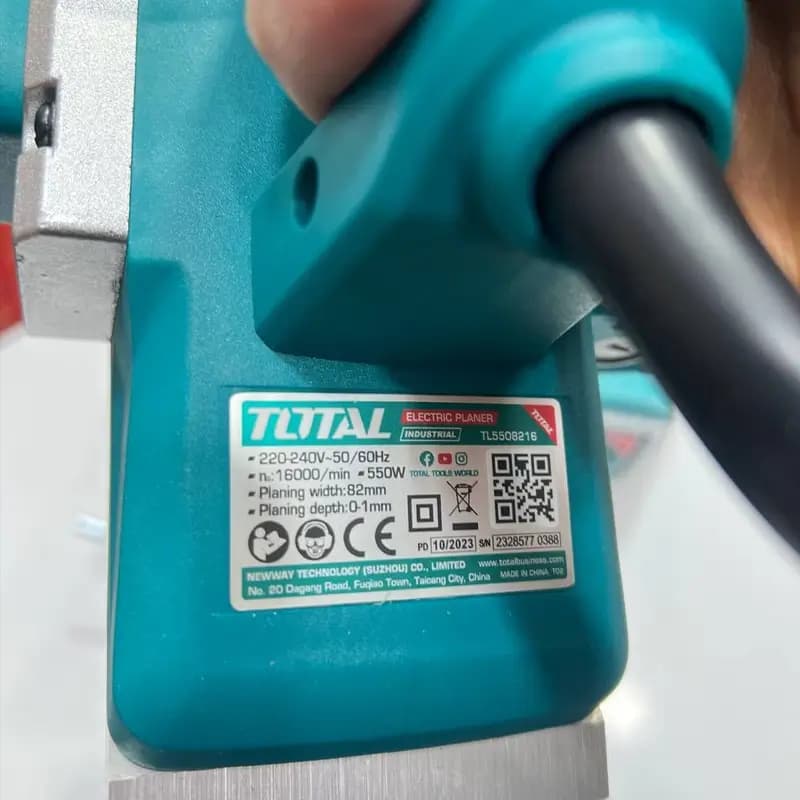 رنده برقی توتال مدل TL5508216 — تصویر ۱۰