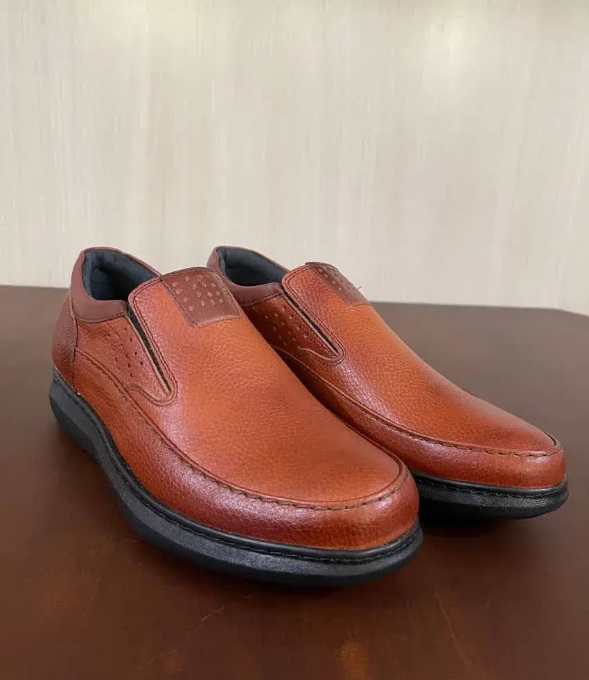 کفش رسمی چرم مردانه کد cs3106 — تصویر ۴