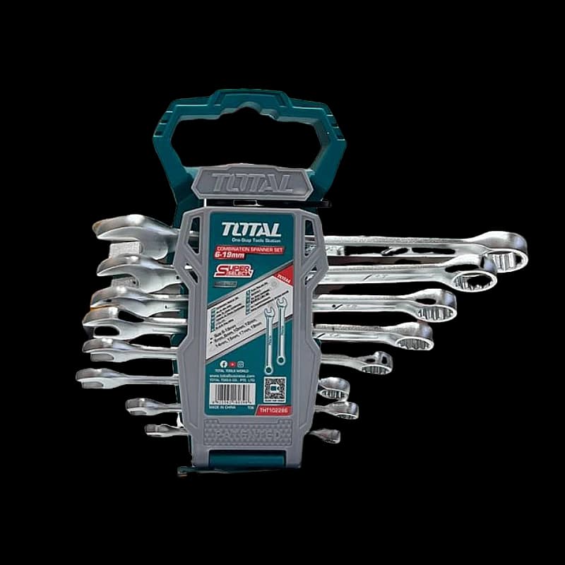 آچار یکسر رینگ توتال مجموعه 8 عددی مدل THT102286 — تصویر ۶