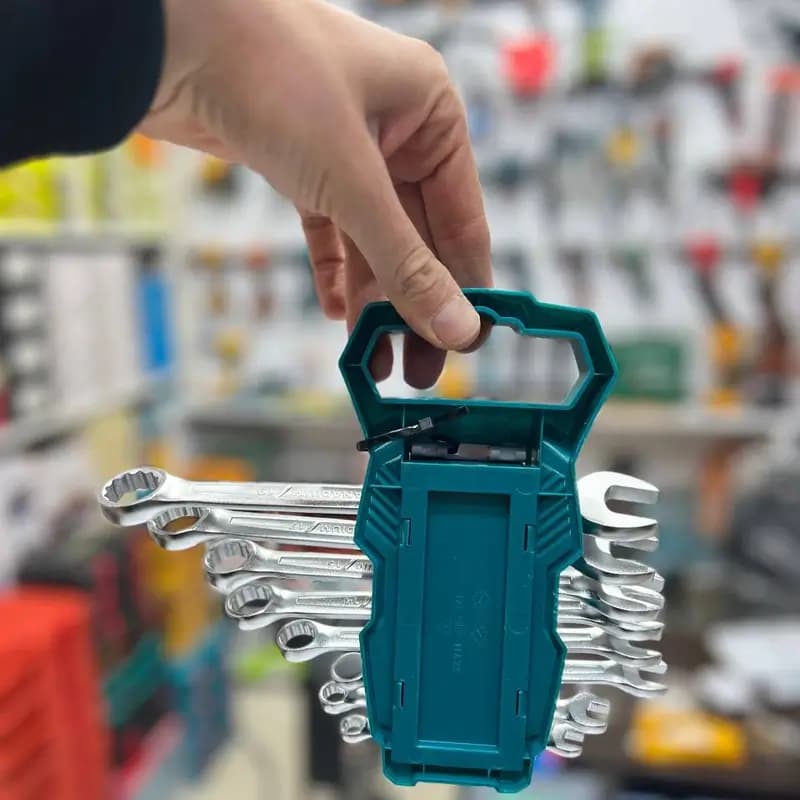 آچار یکسر رینگ توتال مجموعه 8 عددی مدل THT102286 — تصویر ۴