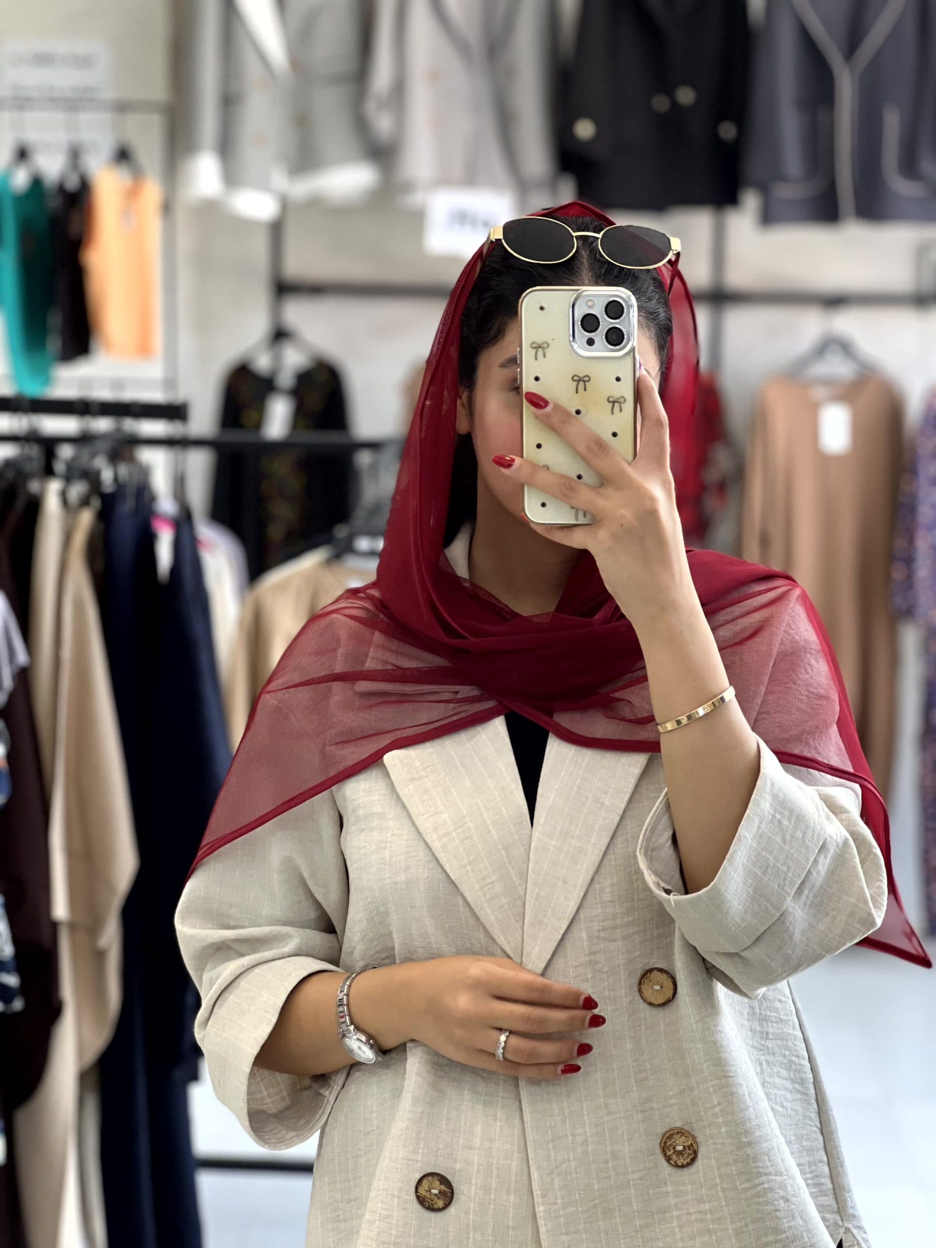 شال توری شیشه ای — تصویر ۷