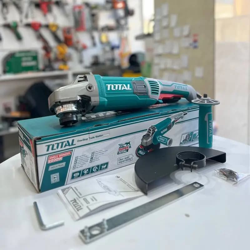 سنگ فرز ۲۲۰۰ وات توتال مدل TG12223026 — تصویر ۹