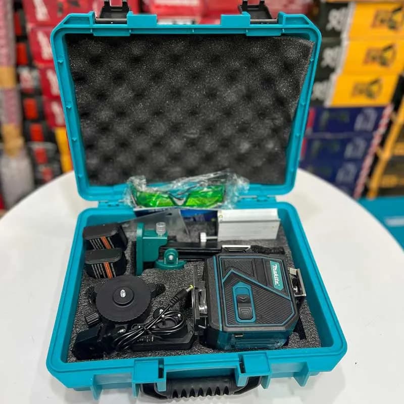 تراز لیزری ماکیتا 4 بعدی 16 لاین نور سبز — تصویر ۱۲