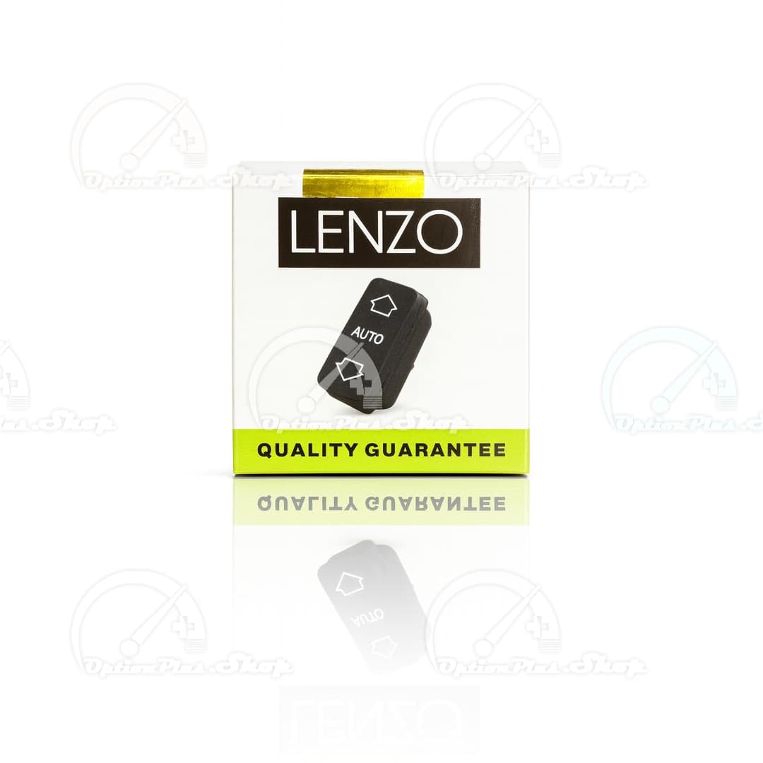 کلید شیشه بالابر اتوماتیک پژو 405 برند LENZO — تصویر ۲