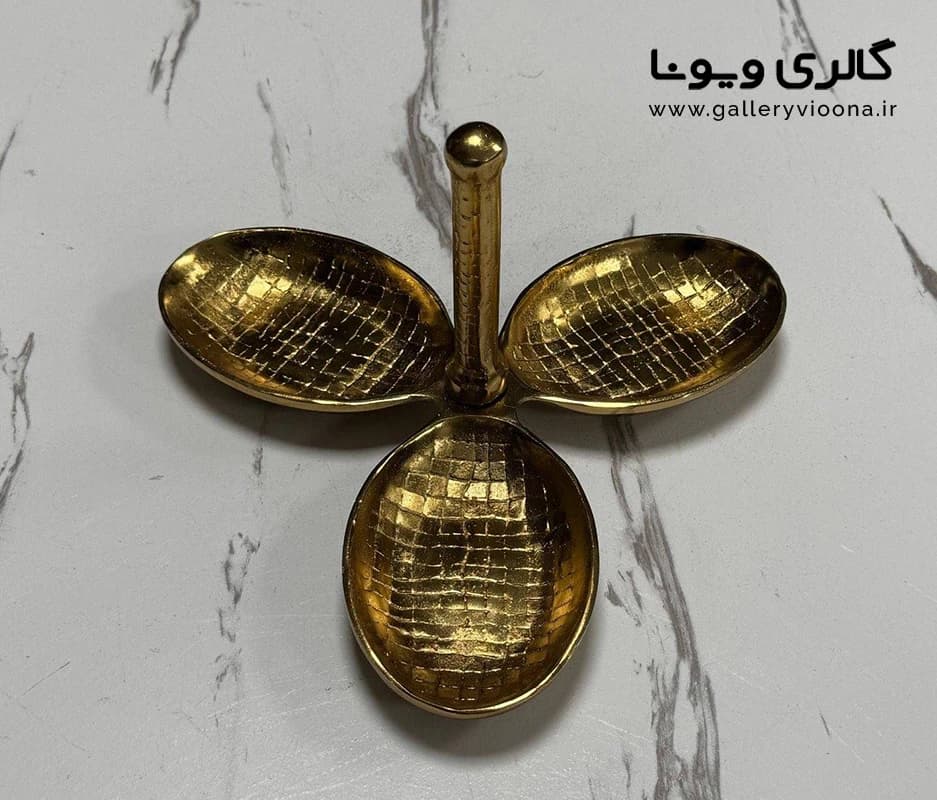 اردو خوری چرم طلایی هندی — تصویر ۲