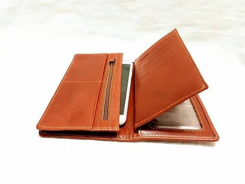 کیف پول کتی چرم مردانه کد cs2302