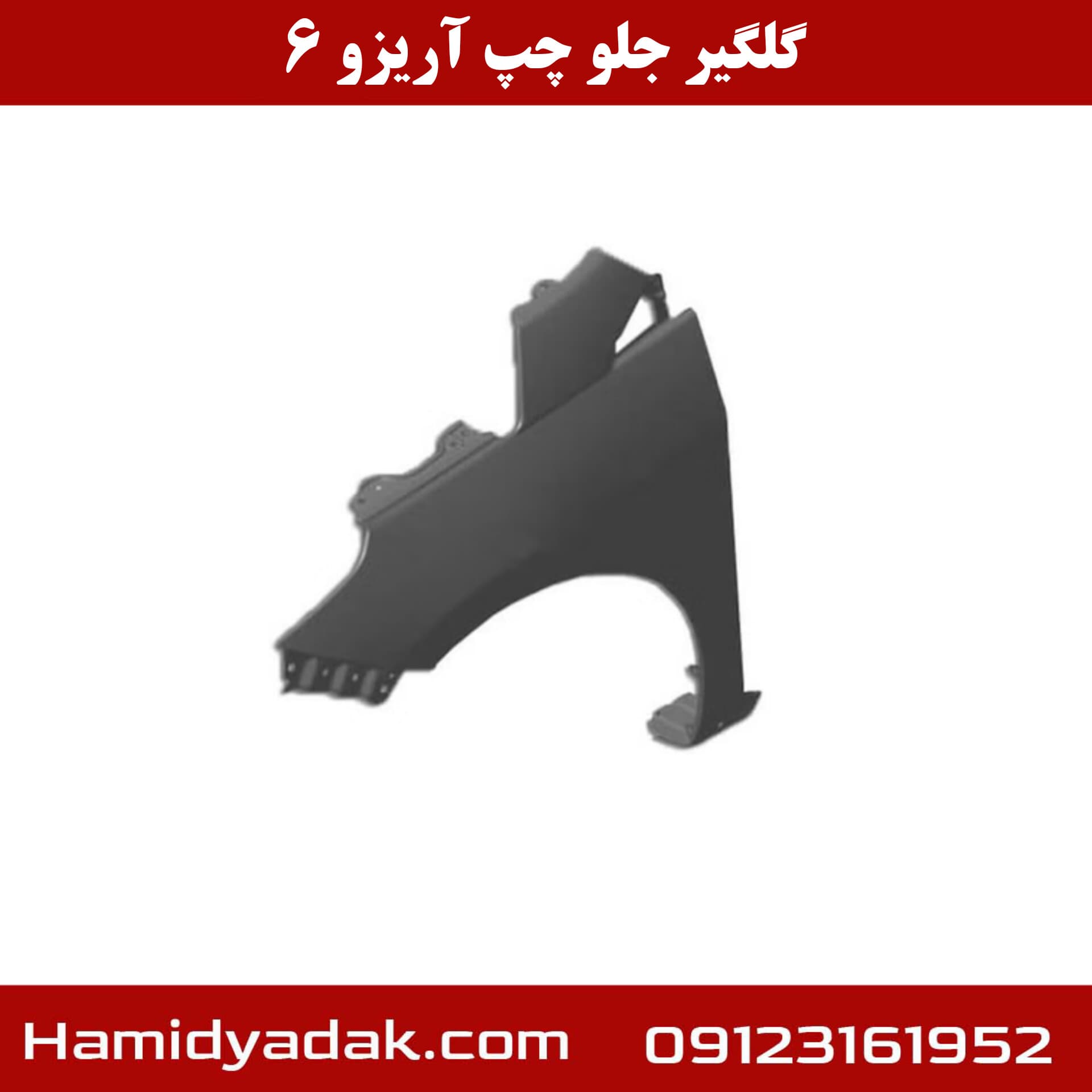 گلگیر جلو چپ آریزو6 — تصویر ۲