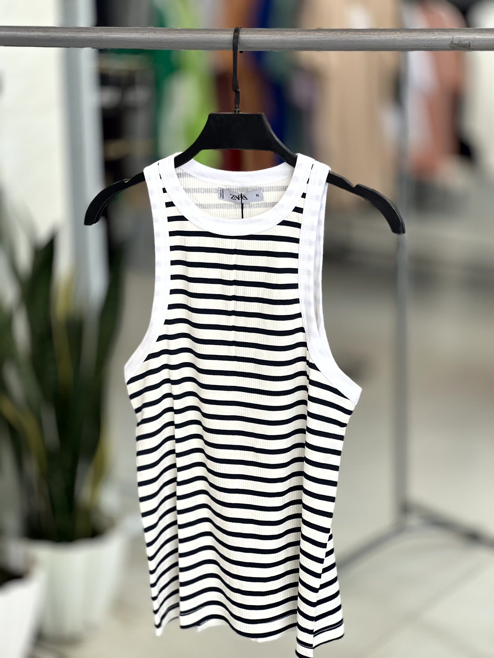 تاپ کبریتی راه راه Zara — تصویر ۹