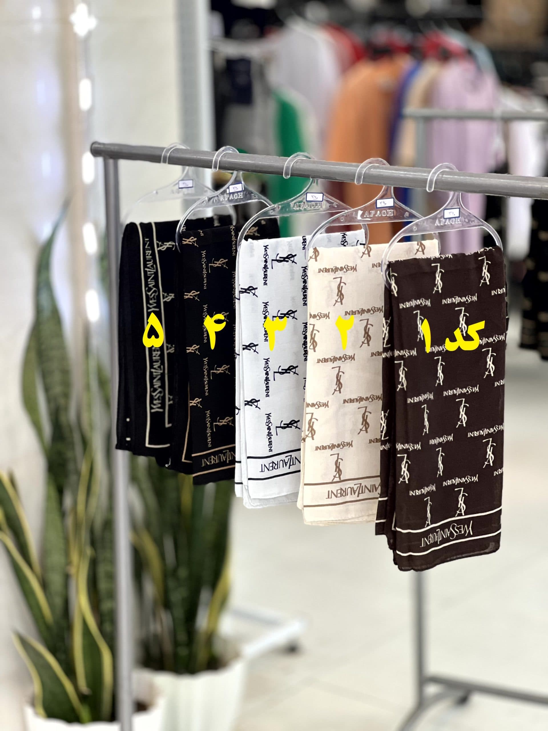 مینی اسکارف طرح YSL