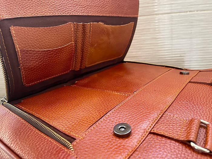 کیف اداری چرم مردانه کد cs2101 — تصویر ۷