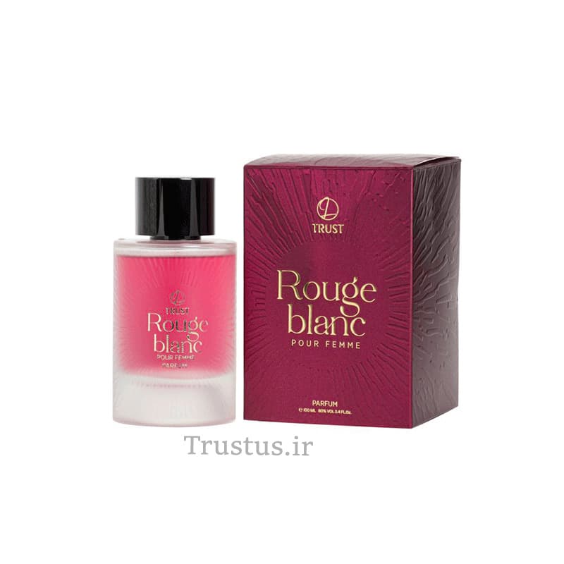 پرفیوم زنانه تراست مدل Rouge blanc — تصویر ۳