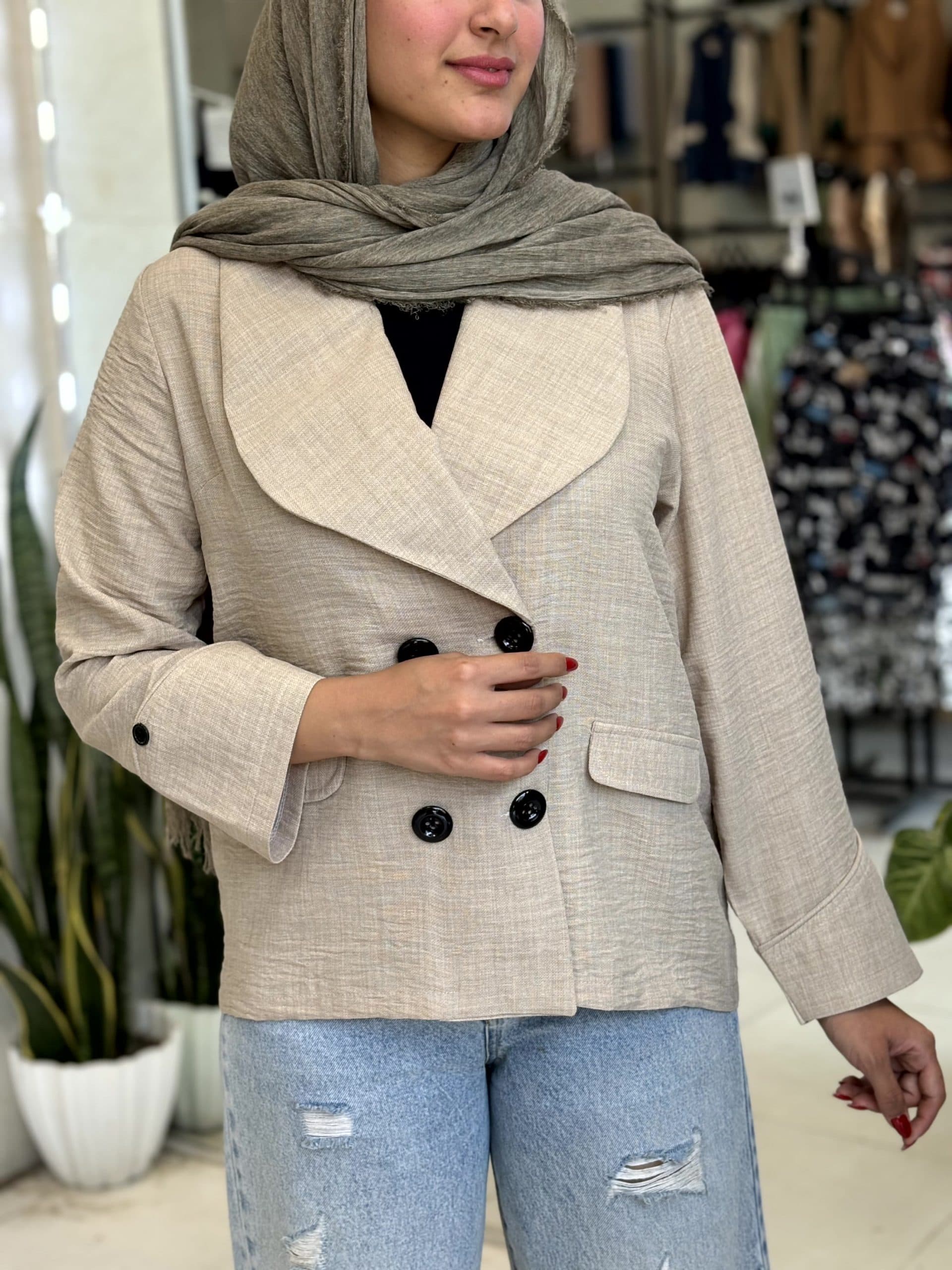 کت تک جلو دکمه آرمیتا — تصویر ۹