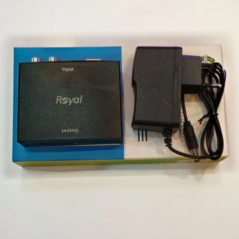 مبدل VGA به HDMI برند Royal | تبدیل سیگنال VGA به HDMI | گارانتی ۱ ساله — تصویر ۴