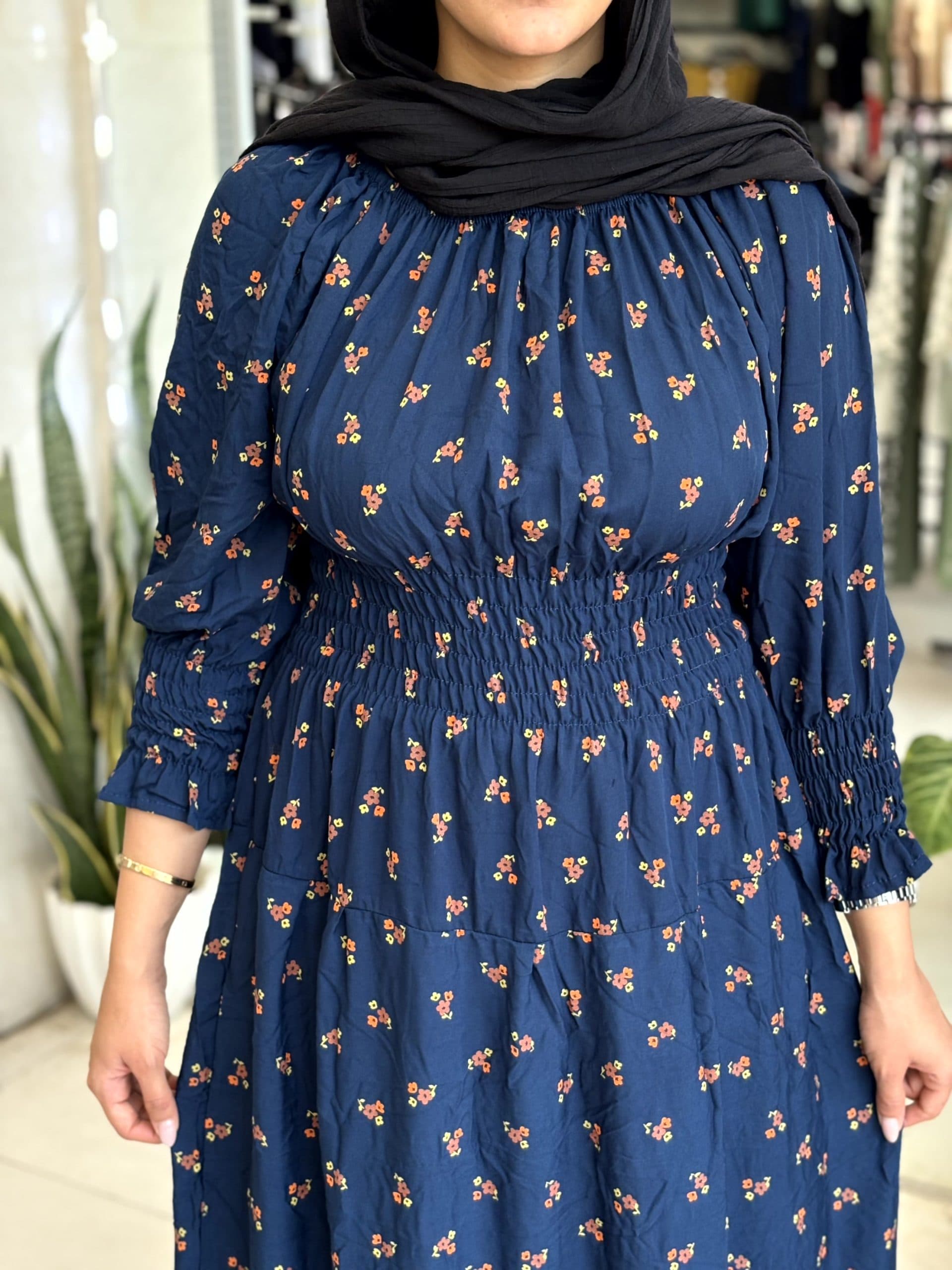 پیراهن ساحلی بلند کمر کش — تصویر ۱۲