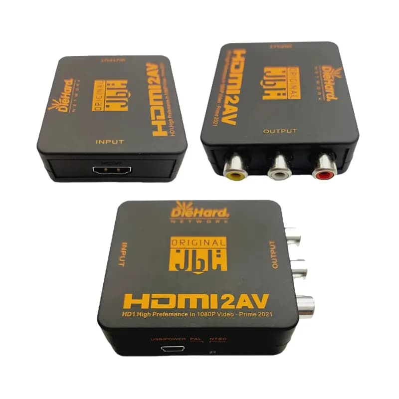 مبدل HDMI to AV برند Verity | تبدیل HDMI به RCA کامپوزیت — تصویر ۳