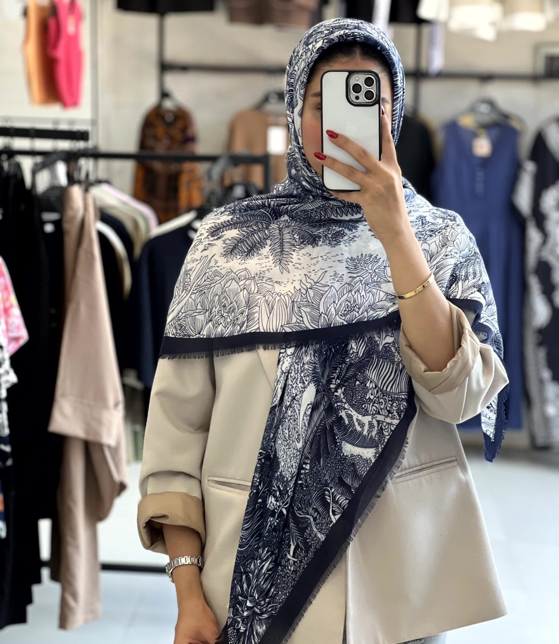 روسری نخی وارداتی