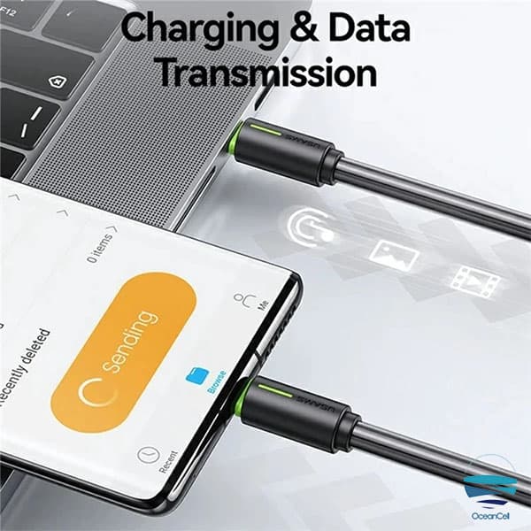 کابل USB-C به USB-C یوسمز مدل SJ734 طول 1 متر — تصویر ۷