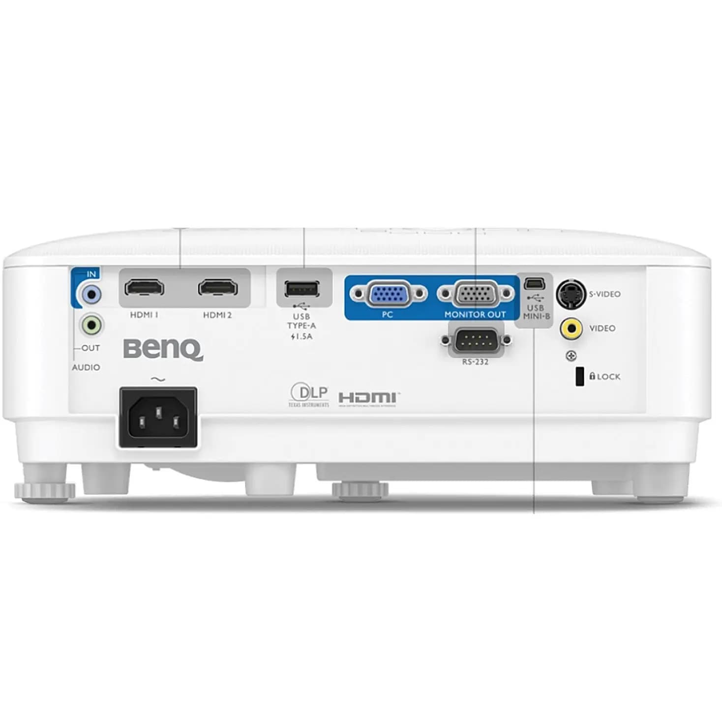 ویدئو پروژکتور بنکیو مدل MX560 کیفیت XGA با شدت نور ۹۶۰۰ لومن — تصویر ۲