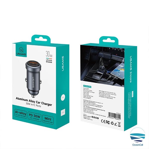 شارژر فندکی 30 وات یوسمز مدل Usams CC322 — تصویر ۸