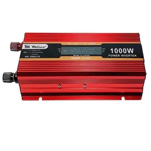 اینورتر شبه سینوسی 1000 وات 12 به 220 ولت ویلیون مدل WE-1000LCD — تصویر ۲